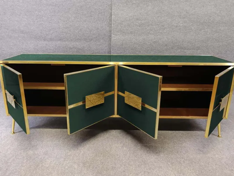 Pamono Italian Dark Green Sideboard by Justfurnituress Designer> Storage