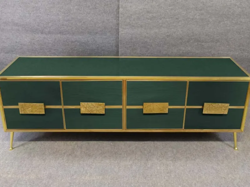 Pamono Italian Dark Green Sideboard by Justfurnituress Designer> Storage