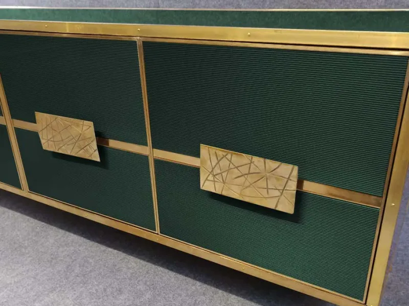 Pamono Italian Dark Green Sideboard by Justfurnituress Designer> Storage