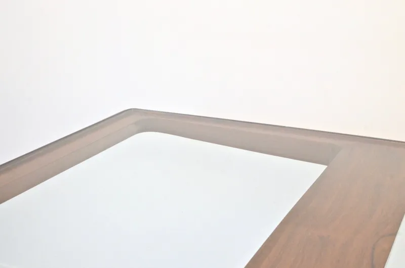 Pamono Italian Dining Table in Teak and Marble, 1960s> Dining Tables & Sets