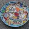 Pamono Italian Dish by Giovanni De Simone Pescatori, 1970> Serving Dishes