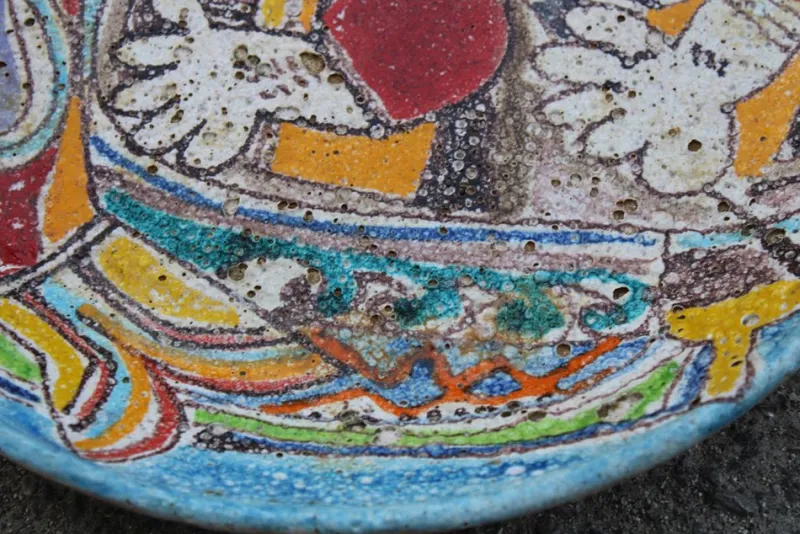 Pamono Italian Dish by Giovanni De Simone Pescatori, 1970> Serving Dishes