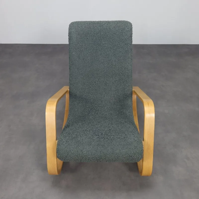 Hot Pamono Italian Dondolo Rocking Chair by Luigi Crassevig, 1970s