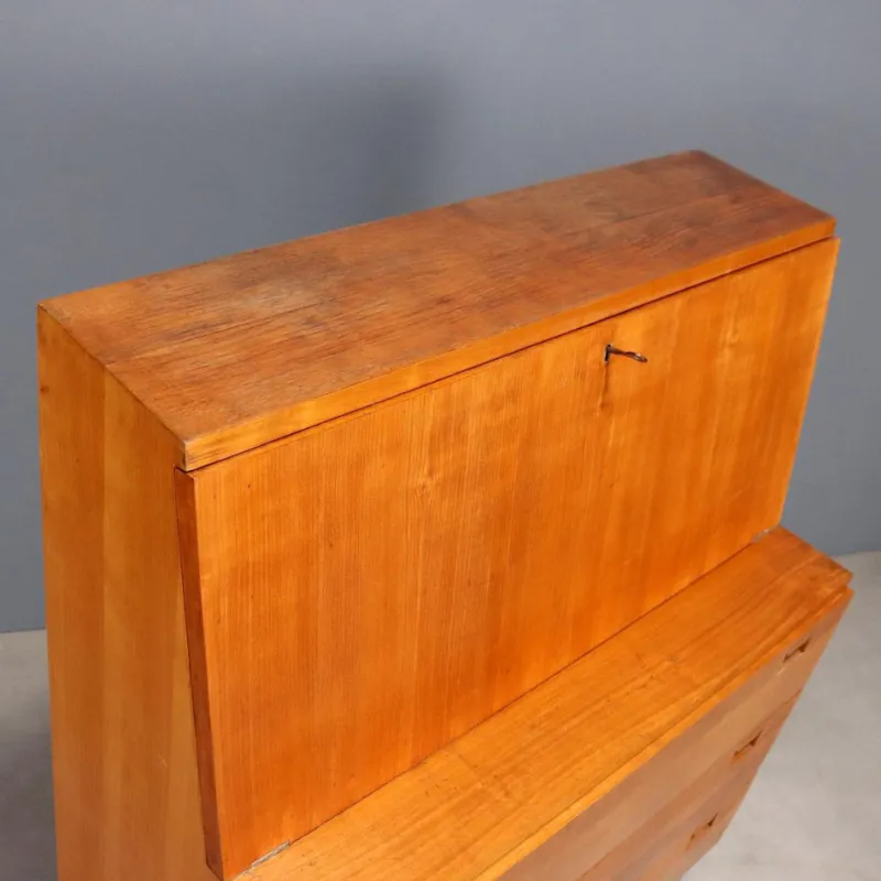 Outlet Pamono Italian Drop-Leaf Cabinet, 1960s