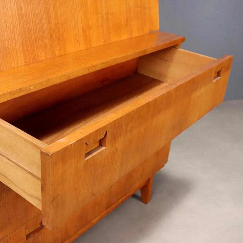 Outlet Pamono Italian Drop-Leaf Cabinet, 1960s