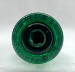 Pamono Italian Empoli Genie Bottle in Green Art Glass, 1960s><noscript><img width=
