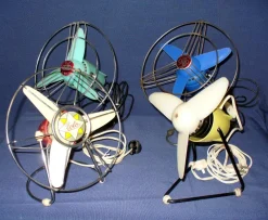 Hot Pamono Italian Fans, 1960s, Set of 5