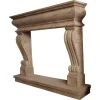 Pamono Italian Fireplace in Travertino> Fireplaces And Mantels