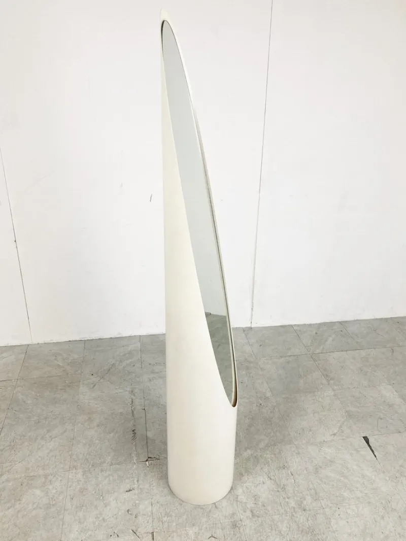 Clearance Pamono Italian Floor Mirror, 1970s