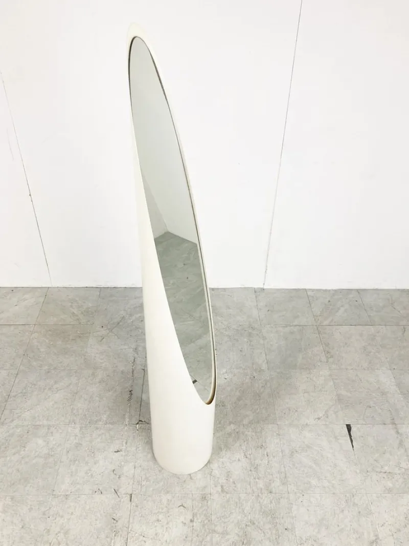 Clearance Pamono Italian Floor Mirror, 1970s