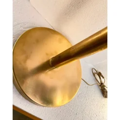 Pamono Italian Fumè Murano Glass Table Lamps with Unlaquered Brass by Simoeng, Set of 2><noscript><img width=