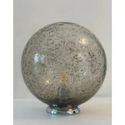 Pamono Italian Fume Table Lamp in Murano Glass by Simoeng