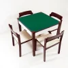 Pamono Italian Game Tables & 4 Chairs Set by Gio Ponti for Fratelli Reguitti, 1972, Set of 5
