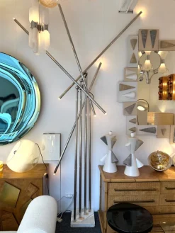 Pamono Italian Giraffa Floor Lamp by Sergio Moscheni for Selenova, 1970s><noscript><img width=