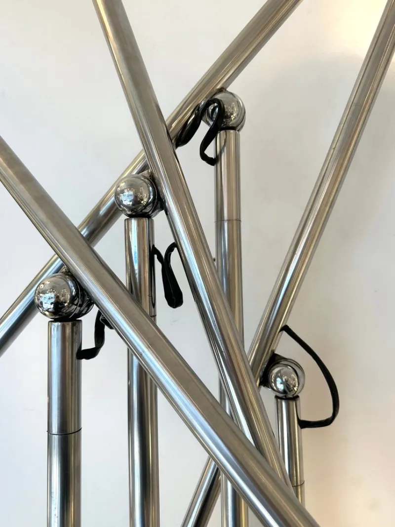 Pamono Italian Giraffa Floor Lamp by Sergio Moscheni for Selenova, 1970s> Floor Lamps