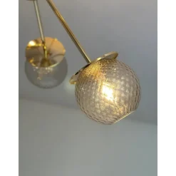 Pamono Italian Gold Chandelier in Murano Glass by Simoeng><noscript><img width=