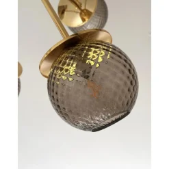 Pamono Italian Gold Chandelier in Murano Glass by Simoeng><noscript><img width=