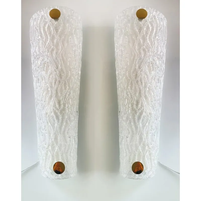Online Pamono Italian Graniglia Murano Glass Wall Sconces by Simoeng, Set of 2