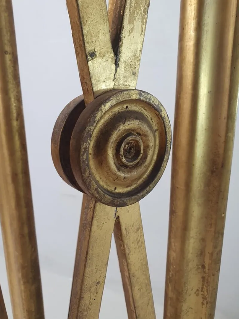 New Pamono Italian Guilded Gueridon Pedestal, 1750s