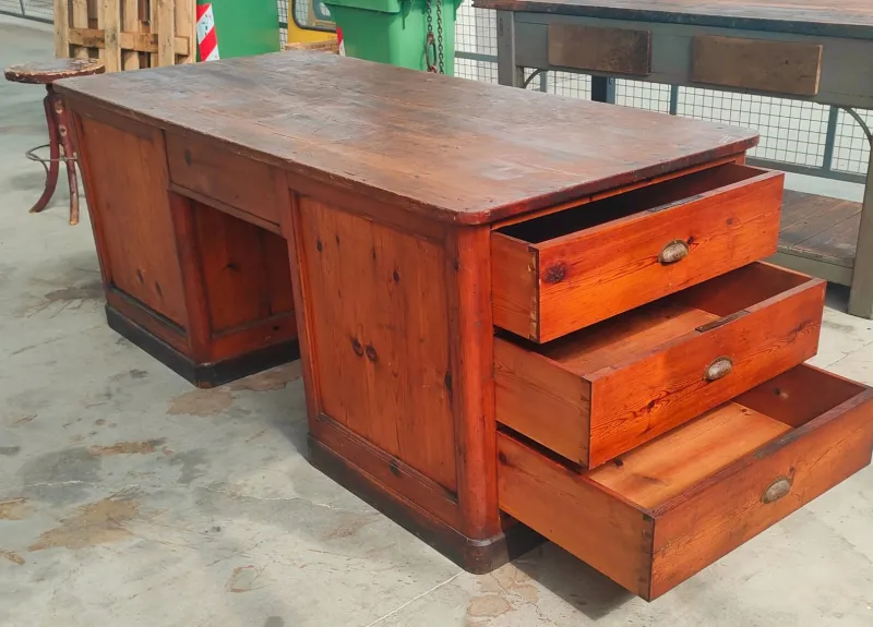 Pamono Italian Haberdashery Counter, 1930s> Worktables & Workbenches