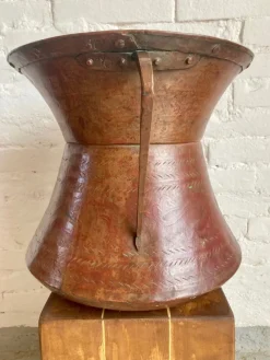 Clearance Pamono Italian Hammered Copper Jugs, 1890s, Set of 3