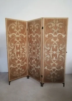 Discount Pamono Italian Hand Embroidered Room Divider, 1900s