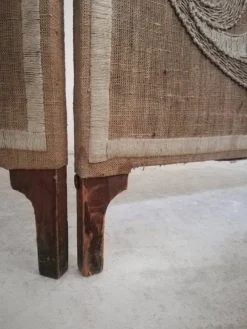 Discount Pamono Italian Hand Embroidered Room Divider, 1900s