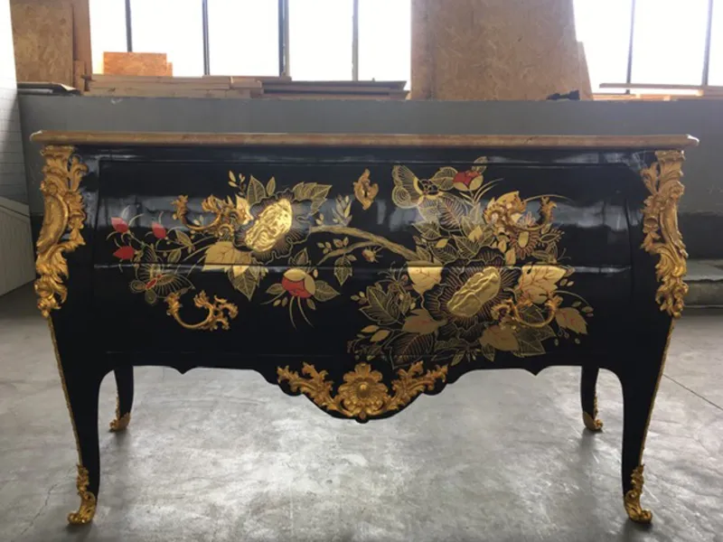 Sale Pamono Italian Lacquered Wooden Chest of Drawers by Ghidini Bosco