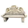 New Pamono Italian Lime Stone Bench, 1990s