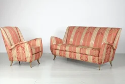 Best Pamono Italian Living Room Set from I.S.A., 1950s, Set of 3