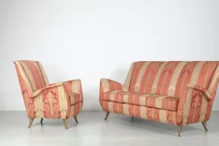 Best Pamono Italian Living Room Set from I.S.A., 1950s, Set of 3
