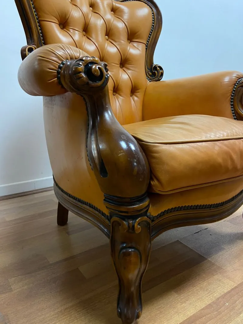 Online Pamono Italian Living Room Set, 1980s, Set of 4