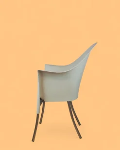 Clearance Pamono Italian Lord Yo Chairs and Lord Yi Square Table by Philippe Starck for Driade, 1990s, Set of 5