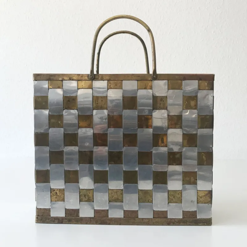 Best Pamono Italian Magazine Rack, 1970s