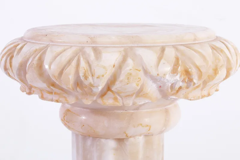 Outlet Pamono Italian Marble Column with Lighting, 1950s