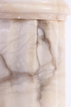 Outlet Pamono Italian Marble Column with Lighting, 1950s