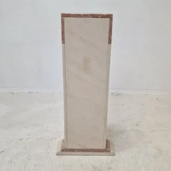 Pamono Italian Marble Pedestal, 1980s><noscript><img width=
