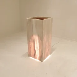 Pamono Italian Marble Planter, 1970s> Planters And Jardiniere
