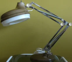 Pamono Italian Metal Table Lamp, 1960s><noscript><img width=