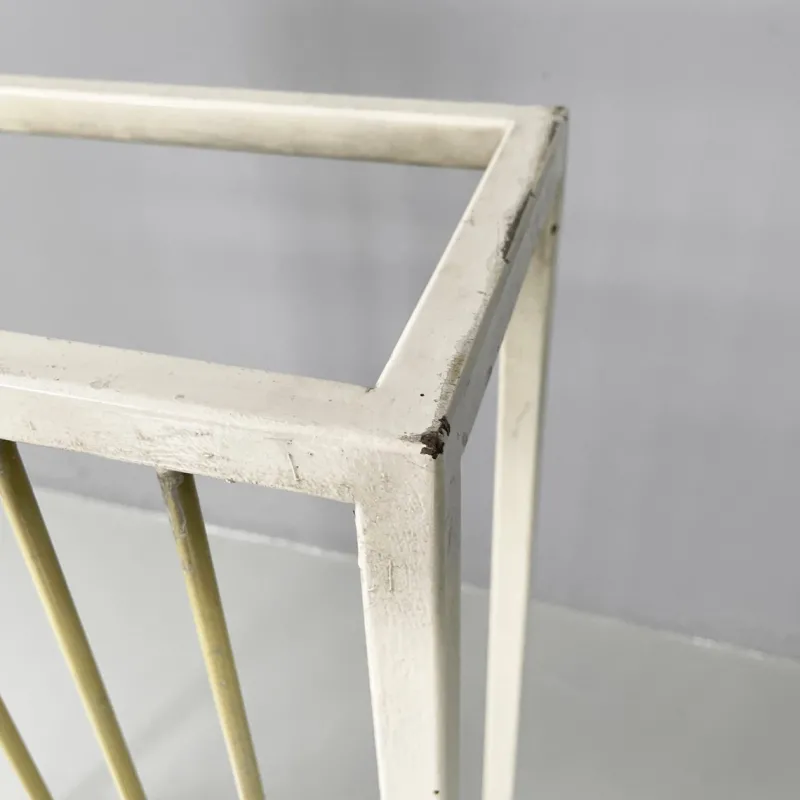 Pamono Italian Mid-Century Modern Beige and White Metal Radiator Cover, 1950s> Architectural Elements