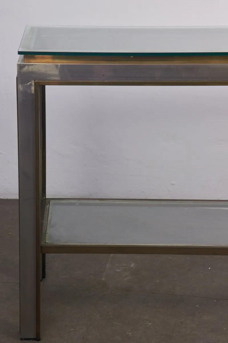 New Pamono Italian Modern Console Table, 1970s