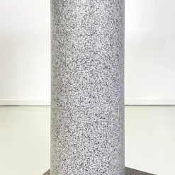 Outlet Pamono Italian Modern Wood Painted as Stone Pedestal Column, 1990s