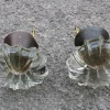 Pamono Italian Murano and Brass Knob Handles from Seguso, 1950, Set of 2> Architectural Elements