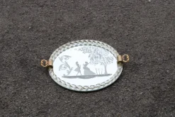 Sale Pamono Italian Murano Glass Tray, 1950s