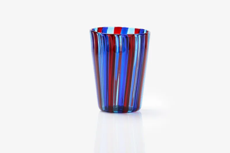 Hot Pamono Italian Murano Glasses by Mariana Iskra for Ribes the Art of Glass, Set of 2