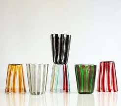 Online Pamono Italian Murano Glassware by Mariana Iskra for Ribes Studio, 2004, Set of 6