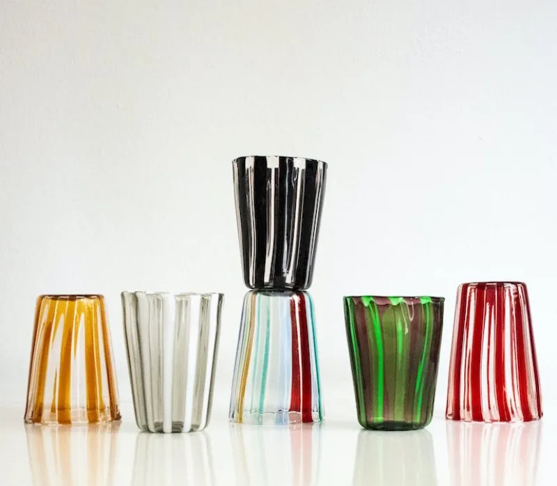 Online Pamono Italian Murano Glassware by Mariana Iskra for Ribes Studio, 2004, Set of 6