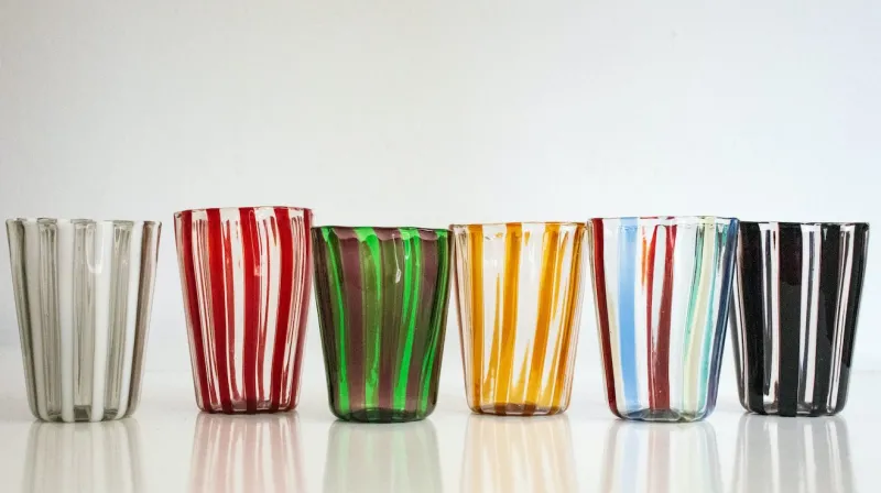 Online Pamono Italian Murano Glassware by Mariana Iskra for Ribes Studio, 2004, Set of 6