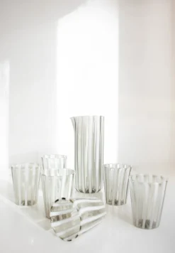 Pamono Italian Murano Glassware Set, 2004, Set of 6><noscript><img width=