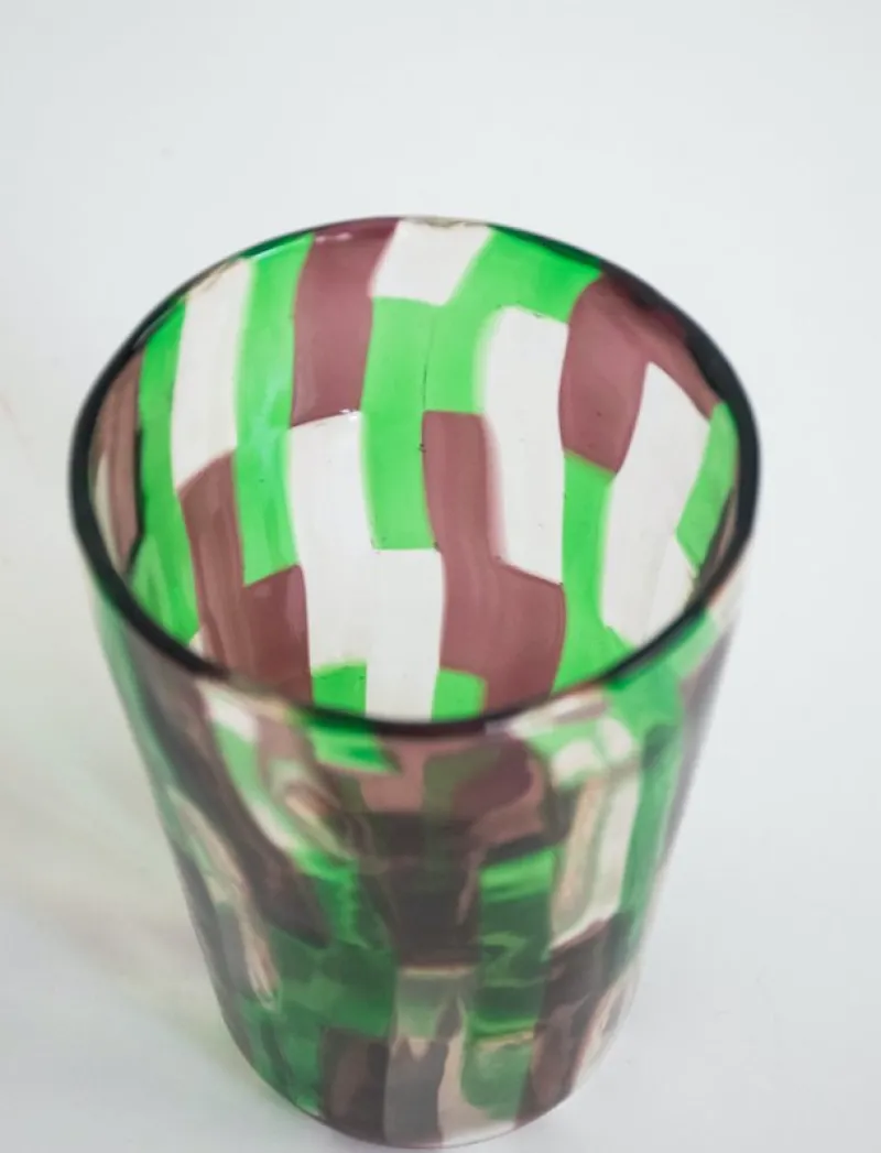 Pamono Italian Murano Glassware by Mariana Iskra for Ribes, 2004, Set of 6> Glassware